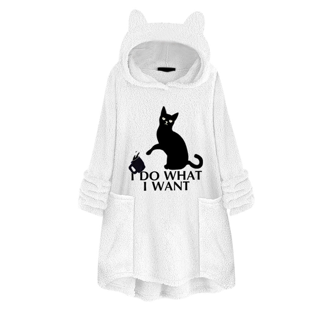 Pullover cat sweater