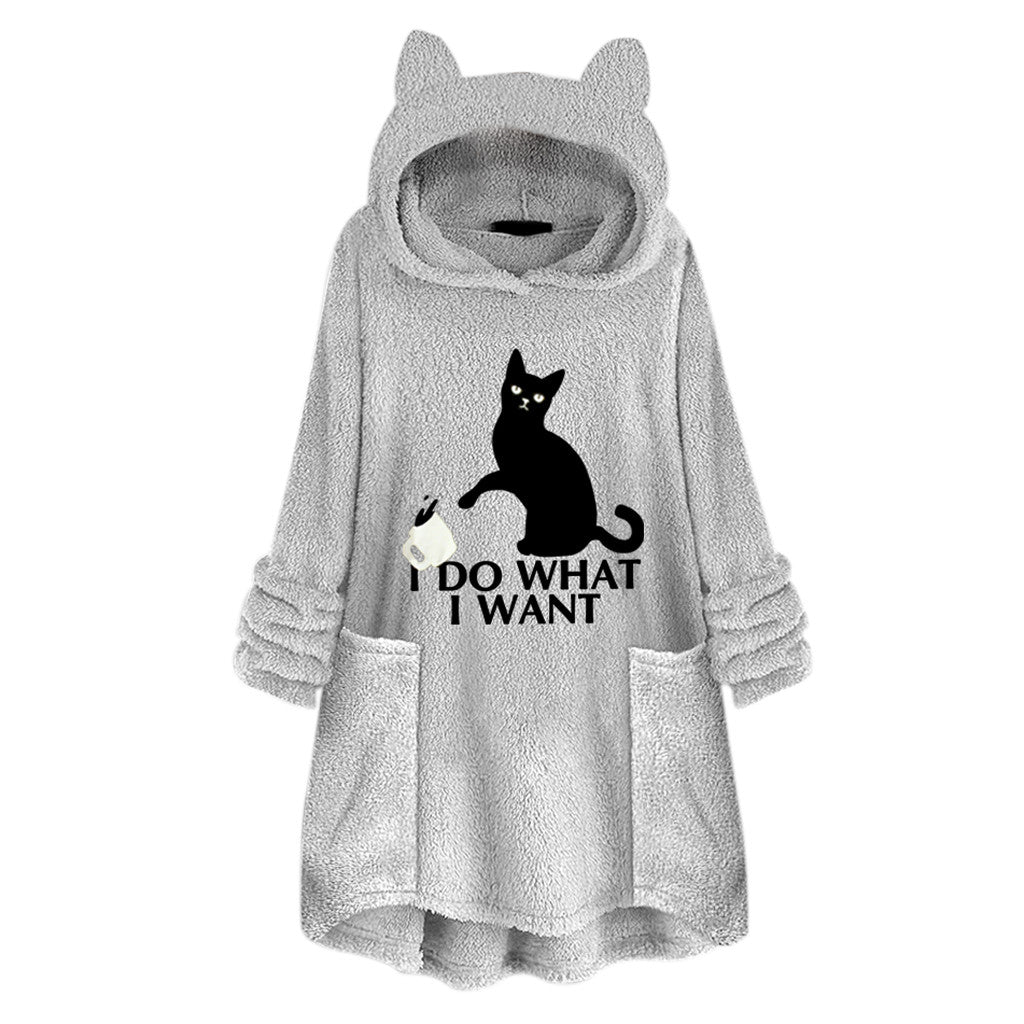 Pullover cat sweater