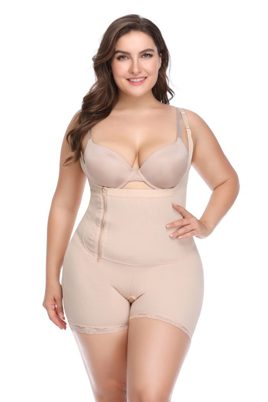 Beautiful Peach Hip Hip Pants Jumpsuit Hip Hip Body Fat Woman Plus Size Corset