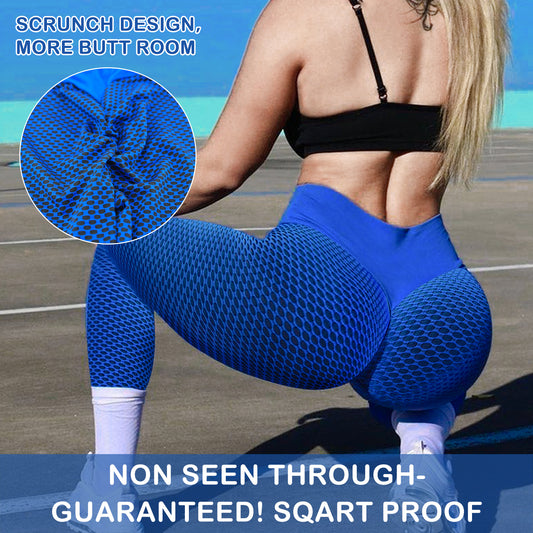 Butt Lifting Workout Tights Plus Size Sports High Waist Yoga Pants